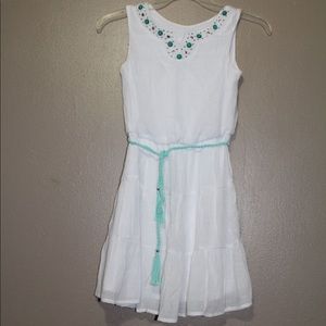 White girl dress